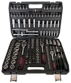 Set instrumente Schwartsmann SW-171PCS, 171 piese, Cufar, Crom