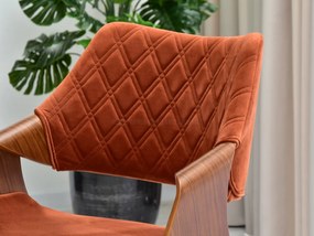 Scaun Rolf K (cupru + negru). 1111256