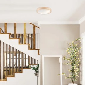 Plafonieră NATURAL SLIM 2xE27/60W/230V ø 37 cm pin