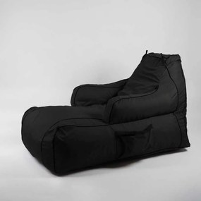 Fotoliu Player Pufrelax, Material Impermeabil - Negru