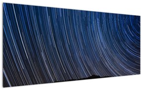 Tablou  cu stele noaptea și cerul (120x50 cm), în 40 de alte dimensiuni noi