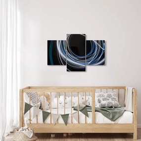 Tabloul cu linii albastre (90x60 cm)