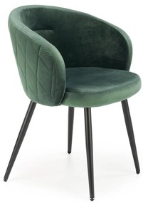 Scaun de sufragerie Kieth (verde închis). 1039623