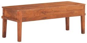 Comoda TV, 110x40x41 cm, lemn masiv de acacia