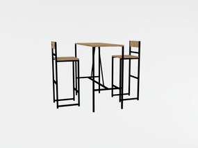 Set de bar Mumupo (stejar) (pentru 2 persoane). 1095032