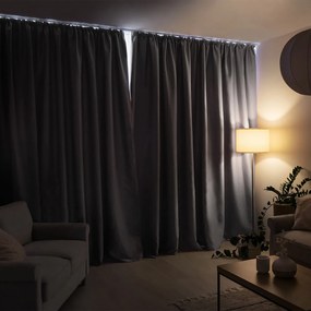 Goldea draperie blackout - bl-46 gri - lățime 270 cm 280x270 cm