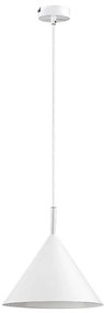 Pendul design industrial Jarod alb