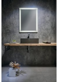 Sapho - Lavoar pentru blat FORMIGO 47,5 x 36,5 cm beton/negru