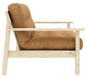 Canapea extensibilă galben muștar 218 cm Unwind – Karup Design