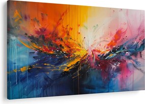 Tablou - Abstracție de culoare (90x60 cm)
