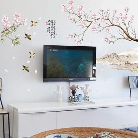 Autocolant de perete "Magnolia 2" 115x75cm
