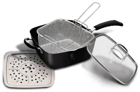 RESIGILAT - Tigaie patrata multifunctionala Black Berlinger Haus BH 6554