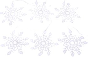 Ornamente de Crăciun 6 buc. din material textil ø 7 cm Knit – Dakls