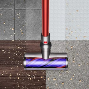 Dyson V11 Fluffy 476550-01 2in1, 185AW, 0.54 litri, 125 000 rpm, Autonomie 60 min, 3 moduri, LCD, Nichel/negru.
