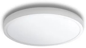 Mini Plafoniera LED design slim MALTA R 23 3000K alba