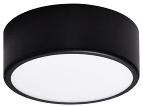 Plafonieră de exterior cu senzor CLEO 1xE27/40W/230V d. 20 cm neagră
