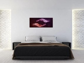 Tablou cu mâini (120x50 cm)