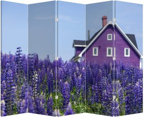 Paravan - Câmp de lavanda (210x170 cm)