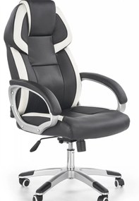 Scaun de birou Barton negru alb