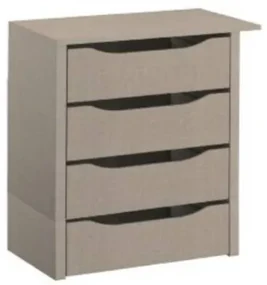 Caseta cu 4 sertare 88x81cm