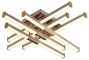 Lustră LED dimabilă aplicată LED/90W/230V 3000-6500K + telecomandă