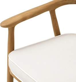 Scaun elegant design LUX Beale natur/ off-white