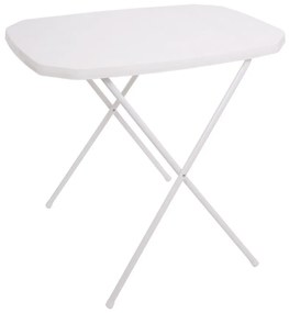Stôl Camping 53x70 - biely
