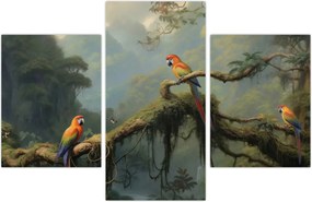 Tablou - Pădure tropicală (90x60 cm)