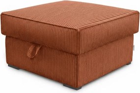 Taburet teracota SMART COSARO cu spatiu de depozitare 65x65 cm