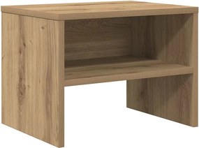 vidaXL Dulap de noapte stejar artizanal 40 x 40 x 30 cm Lemn compozit