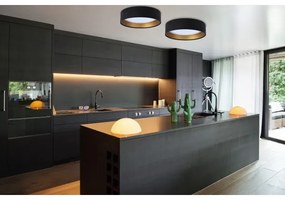 LED plafonieră SMART GALAXY dimabilă LED/24W/230V negru/auriu + DO