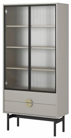 Vitrină Stellia S7 (gri bej). 1100442