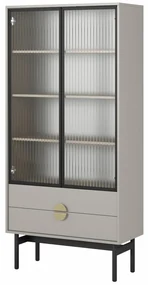 Vitrină Stellia S7  (gri bej). 1100442