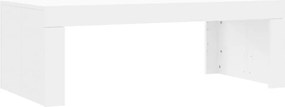 vidaXL Măsuță de cafea, alb, 102x50x36 cm, lemn prelucrat