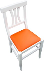 Scaun lemn Emilia - PORTOCALIU