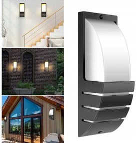 Aplică perete exterior NALANI 1xE27/18W/230V IP54