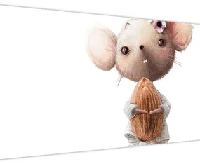 Tablou - Animăluț în acuarelă N⁰2 (120x50 cm)