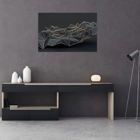 Tablou abstracției (90x60 cm)