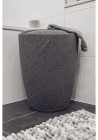 WENKO 22448100 - Taburet CANDY 36 x 50,5 cm, gri/negru