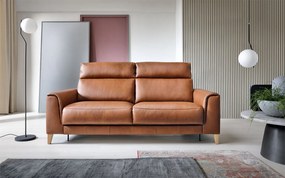 Canapea lemn masiv LEGATO, 178 × 103 × 101 cm
