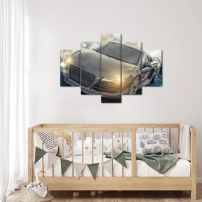 Tablou cu Audi - gri (150x105 cm)