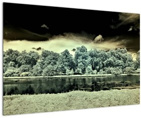 Tablou suprafeței de apă (90x60 cm)