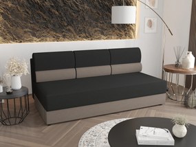 Canapea două locuri Radiant (Negru + capuccino). 1056816