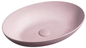 Sapho - Lavoar pentru blat FORMIGO 60x40 cm beton/roz