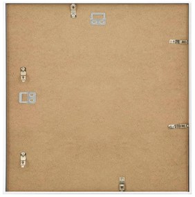 Rame foto colaj pentru perete, 3 buc., alb, 40x40 cm, MDF 3, Alb, 40 x 40 cm