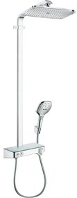 Coloana de dus cu baterie termostatata Hansgrohe Raindance E 360 ShowerTablet Select