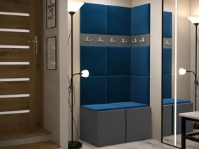 Mobilier hol Tovenaz I (grafit + albastru) . 1104739