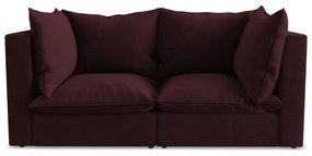Canapea burgundy 180 cm Manao – Makamii