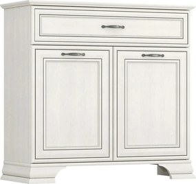 Comoda TIFFANY II, grej, PAL laminat, 94x37x90 cm