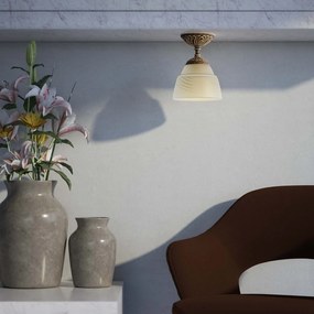 Lustra aplicata din alama stil Neoclassical Elisa